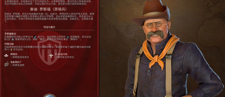 文明6莽骑兵罗斯福怎么玩
