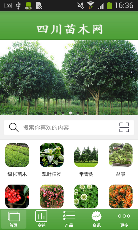 四川苗木网截图展示1