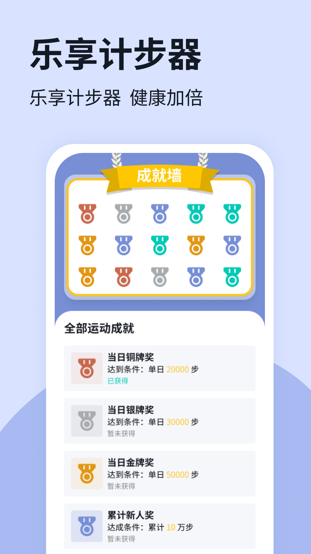 乐享计步器截图展示4