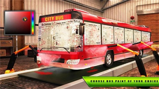 城市公交车建造截图展示1