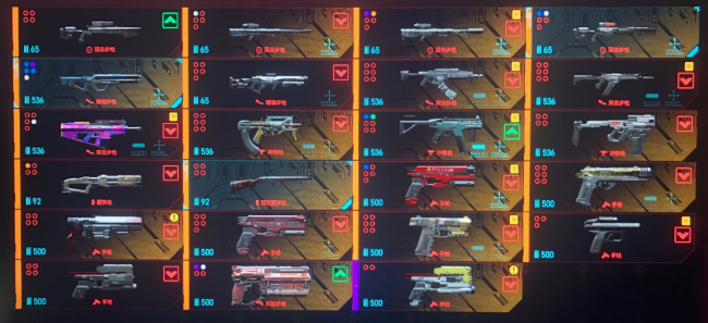 赛博朋克2077哪些武器能穿墙