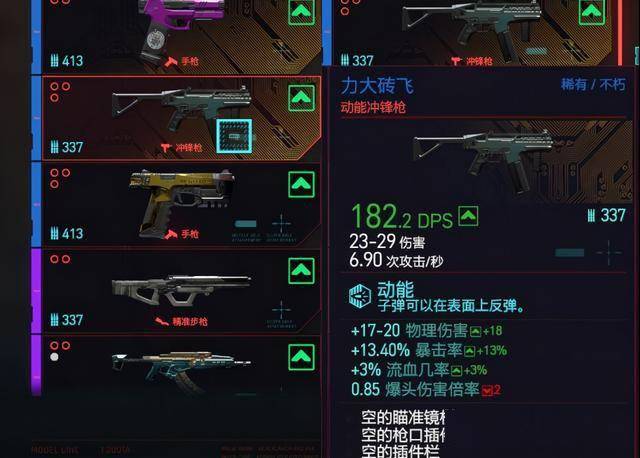 赛博朋克2077狙击枪哪个好