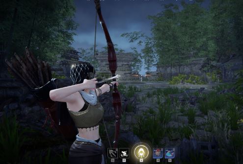 永劫无间射箭怎么侧着射