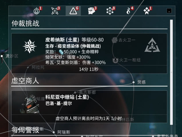 星际战甲一阶防御任务有哪些 星际战甲一阶防御任务有哪些