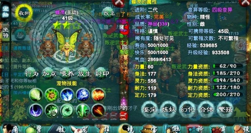 忘仙宠物蝴蝶加点策略有哪些