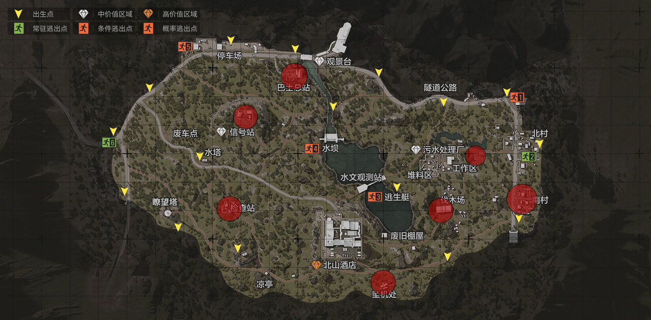 暗区突围哪个图最好上分 暗区突围哪个图最好上分