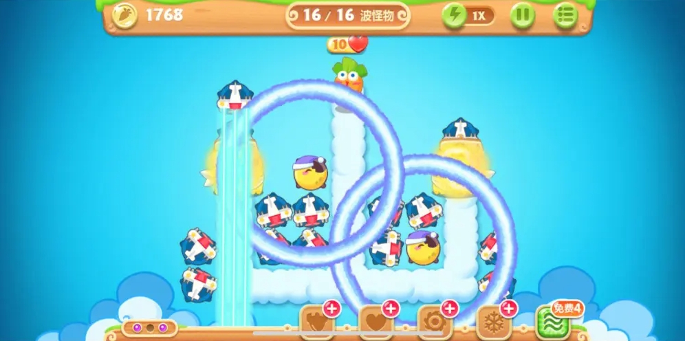 保卫萝卜2第42关怎么过 保卫萝卜2第42关怎么过