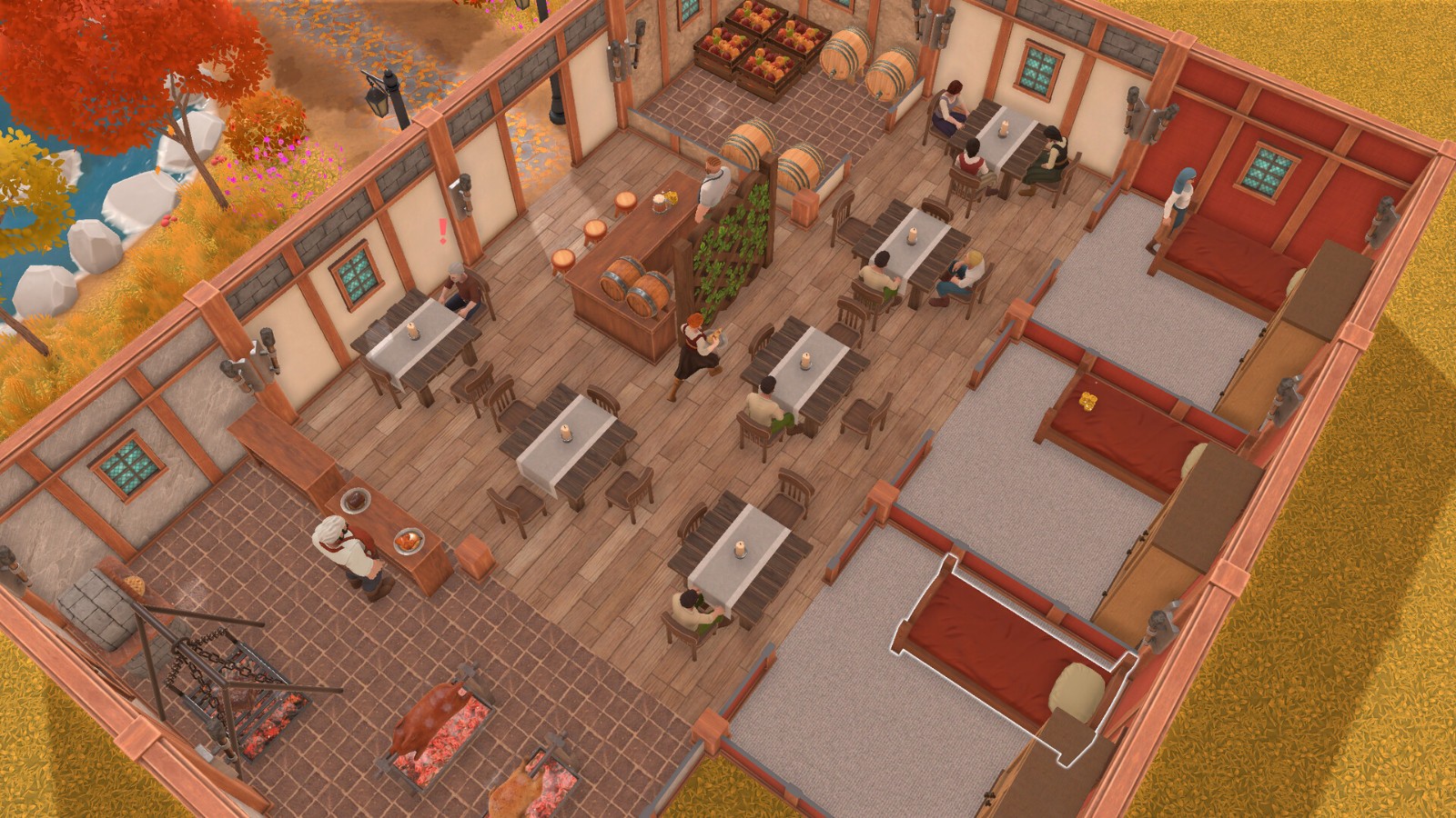 模拟经营《客栈大亨》Steam页面上线 支持简中