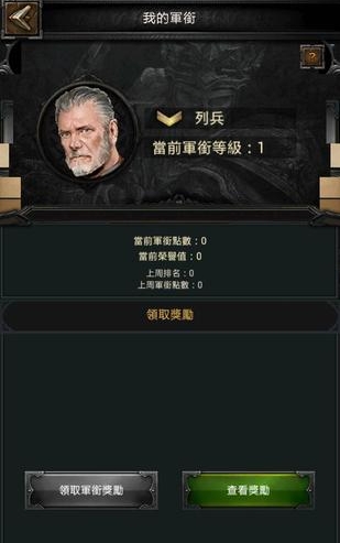 列王的纷争军衔怎么升级