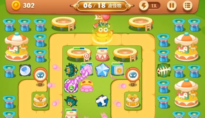 保卫萝卜2第96关月亮塔在哪里 保卫萝卜2第96关月亮塔在哪里