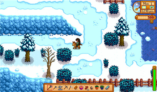 星露谷物语做什么雪人