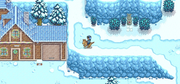星露谷物语做什么雪人