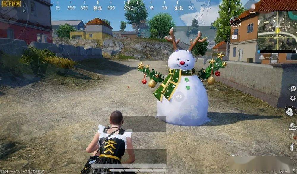 绝地求生冰雪模式圣诞树在哪