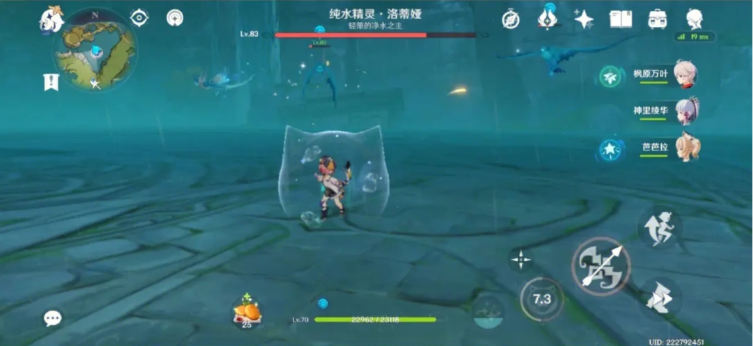原神纯水精灵怎么打