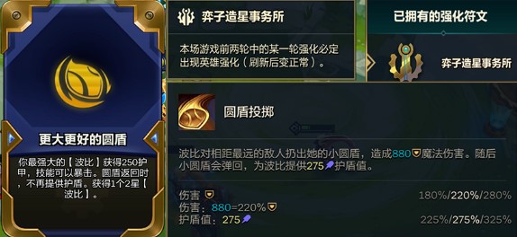 金铲铲之战圆盾波比怎么上分