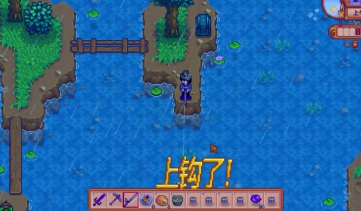 星露谷物语怎么钓鱼