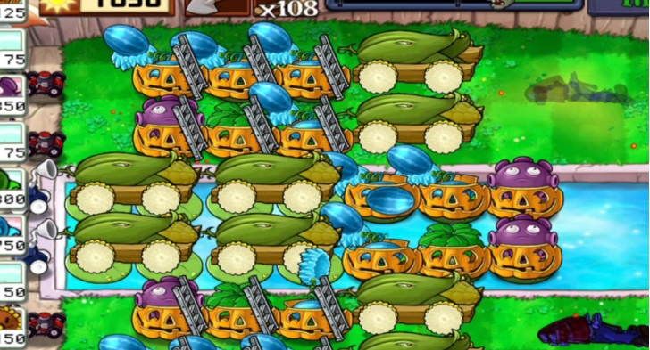 植物大战僵尸无尽梯子怎么搭 植物大战僵尸无尽梯子怎么搭