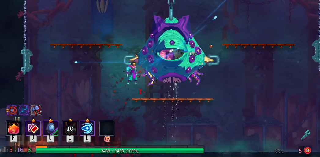 死亡细胞肿胀眼魔怎么打