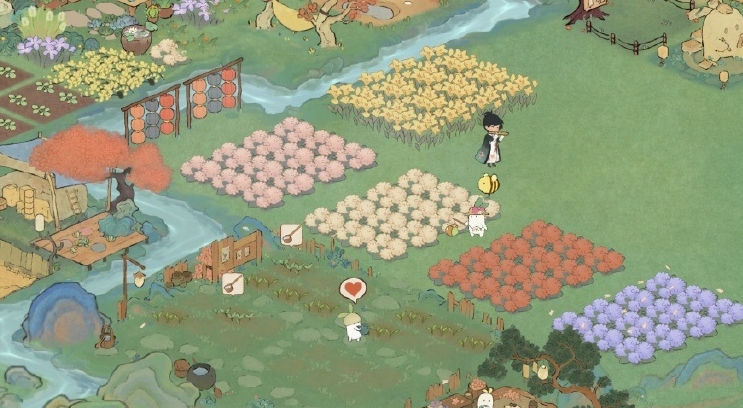桃源深处有人家花圃怎么解锁