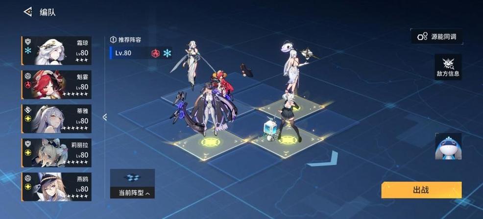 锚点降临联合围剿用什么阵容