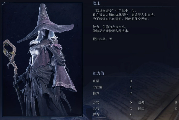 艾尔登法环黑夜君临隐士怎么玩