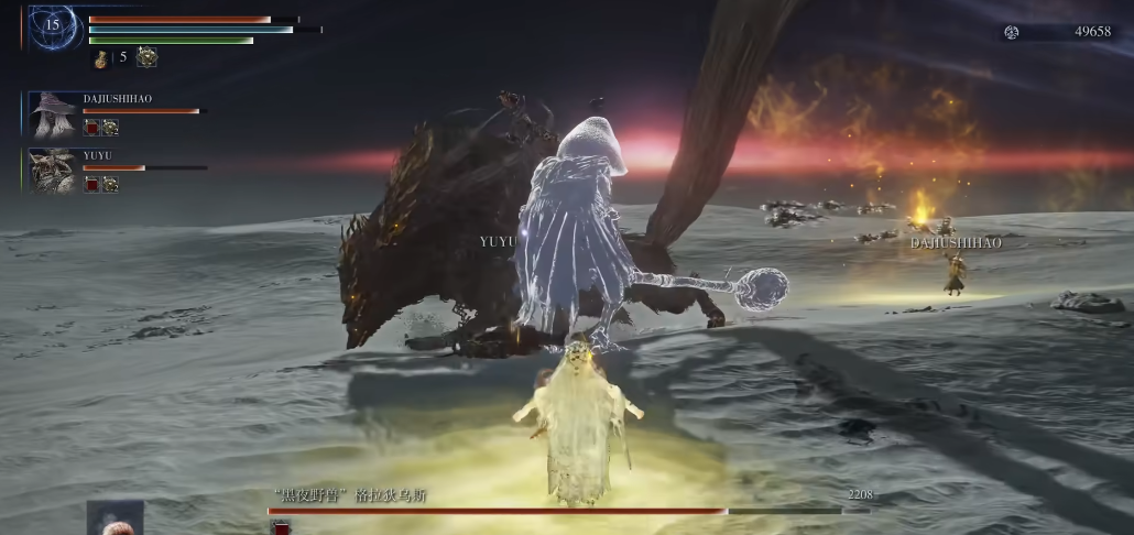 艾尔登法环黑夜君临三头野兽怎么打