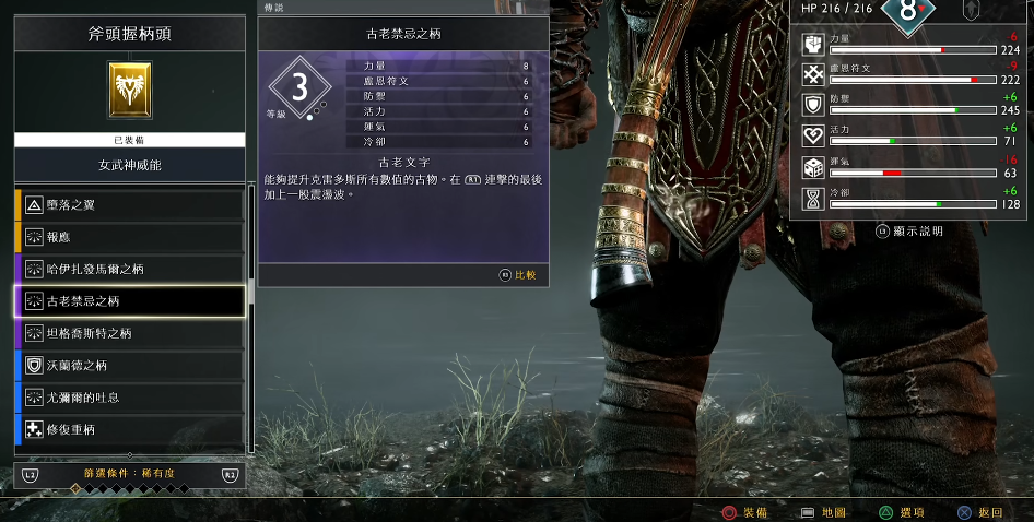 战神4武器握柄有什么用