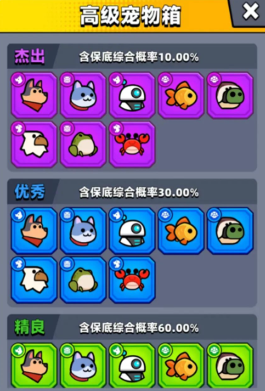 弹壳特攻队宠物哪个厉害 弹壳特攻队宠物哪个厉害