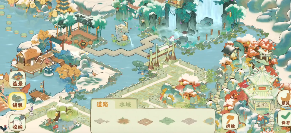 桃源深处有人家水路怎么铺