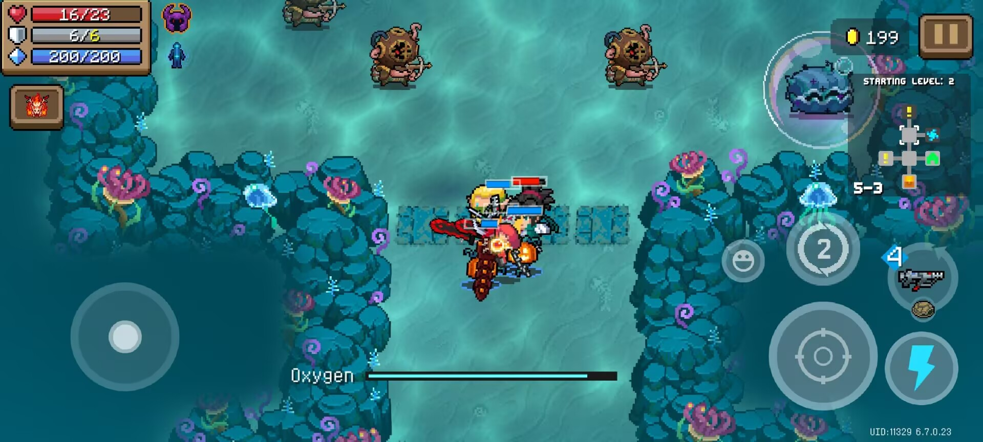 元气骑士关卡里有哪些房间