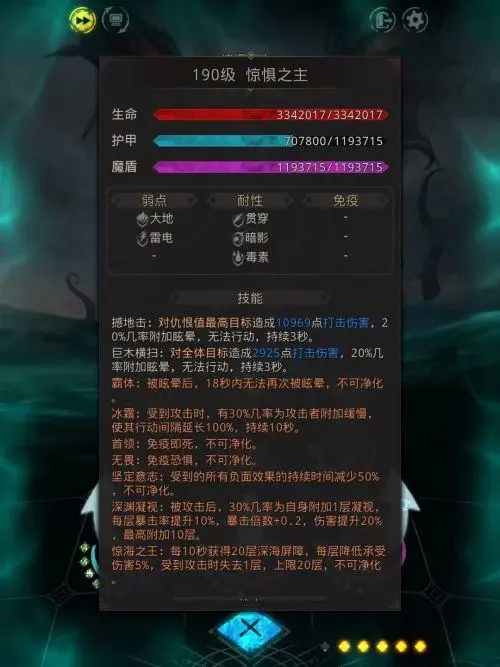 地下城堡3惊惧之主怎么打 地下城堡3惊惧之主怎么打