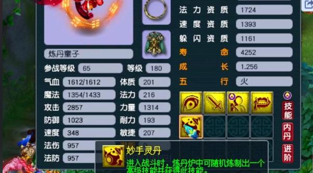 梦幻西游四丹攻宠打什么内丹 梦幻西游四丹攻宠打什么内丹