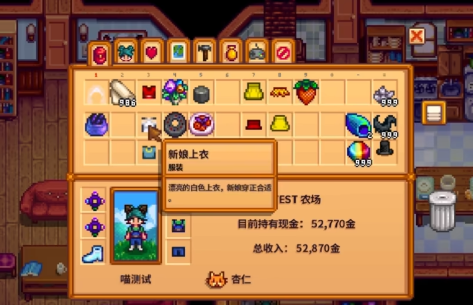 星露谷物语婚纱怎么做 星露谷物语婚纱怎么做