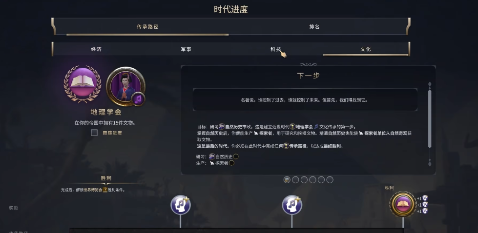 文明7文化胜利条件是什么 文明7文化胜利条件是什么