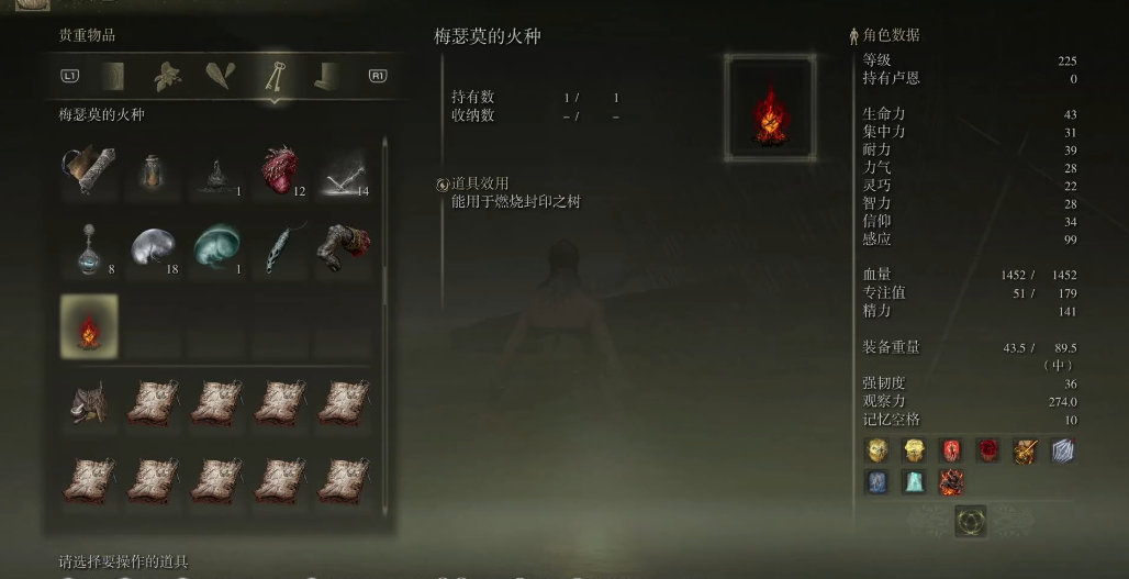 艾尔登法环梅瑟莫的火种有什么用
