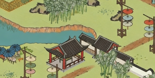 江南百景图挑扁担的小人在哪
