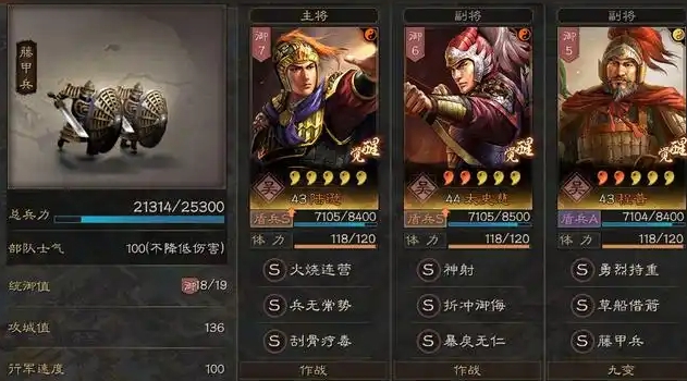 三国志战略版藤甲陆逊怎么玩