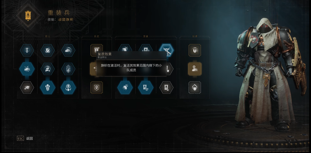 星际战士2重装兵团队技能怎么点 星际战士2重装兵团队技能怎么点