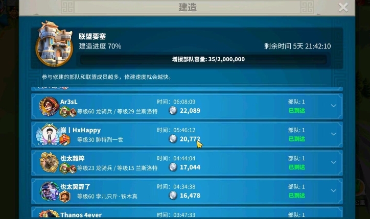 万国觉醒积分有什么用