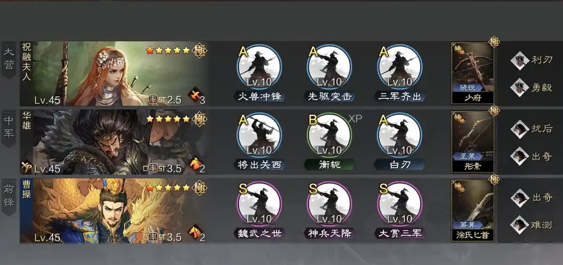 率土之滨祝融怎么代替马超 率土之滨祝融怎么代替马超