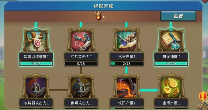 王国纪元战斗天赋怎么加点