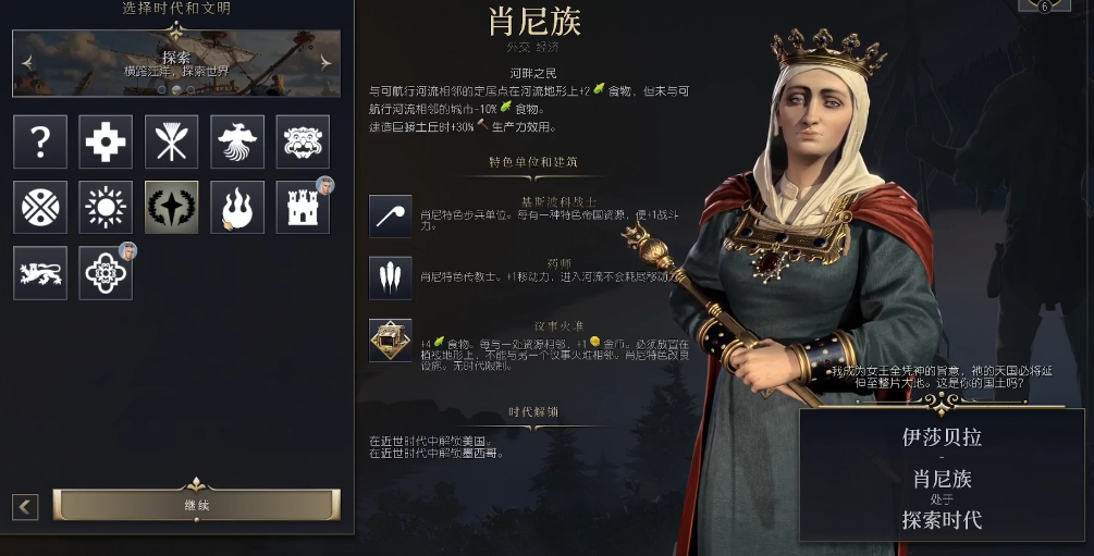 文明7肖尼族怎么玩