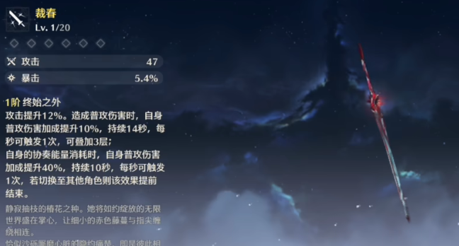 鸣潮椿专武适合给谁
