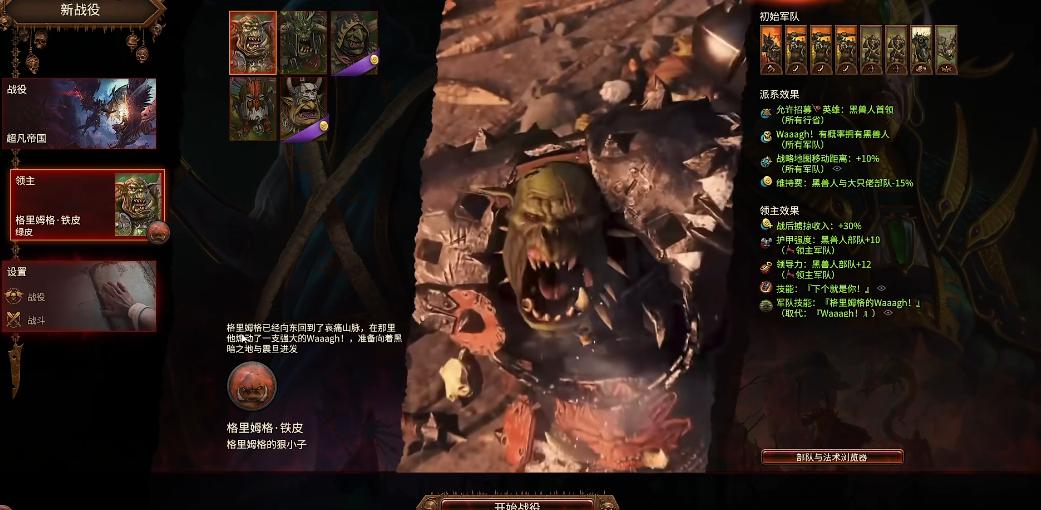 战锤3全面战争格里姆格怎么玩
