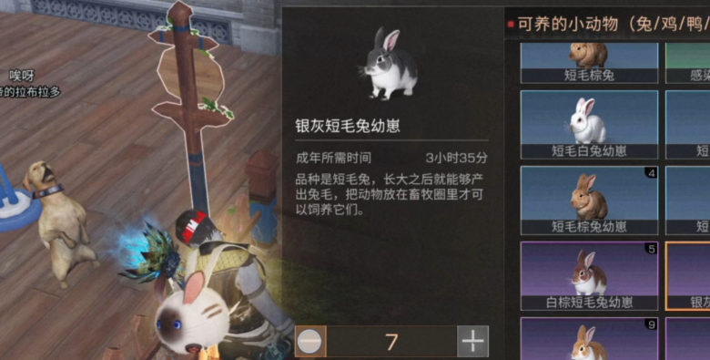 明日之后怎么养动物
