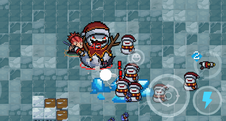 元气骑士怎么打雪人王