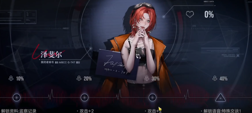 无期迷途泽斐尔可以养吗