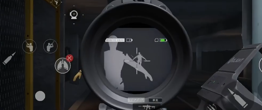 三角洲行动射击射哪里