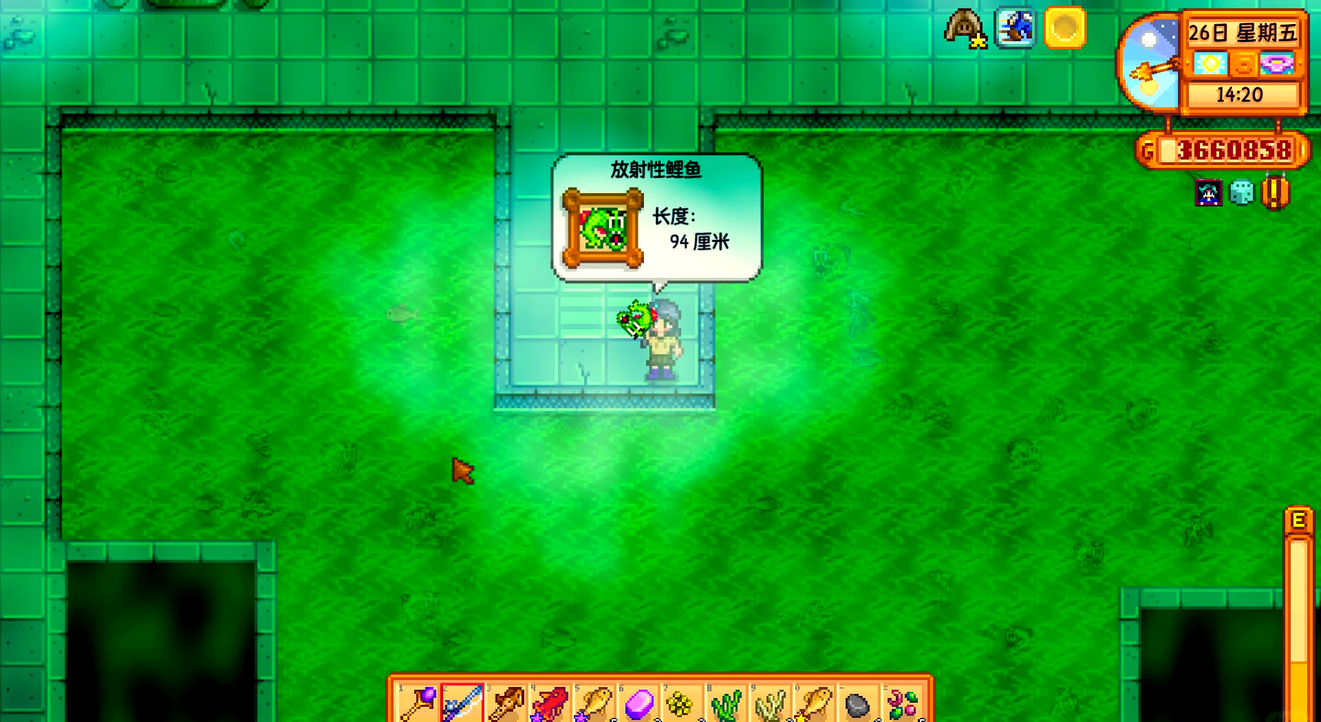 星露谷物语二代鱼王怎么钓