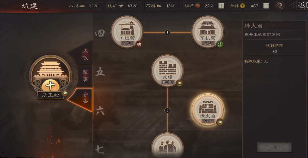 三国志战略版如何开视野